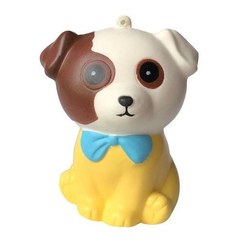 Jouet pour chien Squishy-Soulagement du stress à montée lente pour les enfants,(jaune) jaune