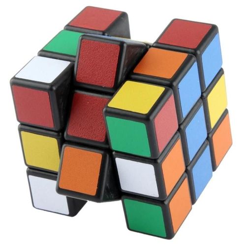 Magic Cube-Puzzle Carré Six Couleurs 3x3x3 De 53mm
