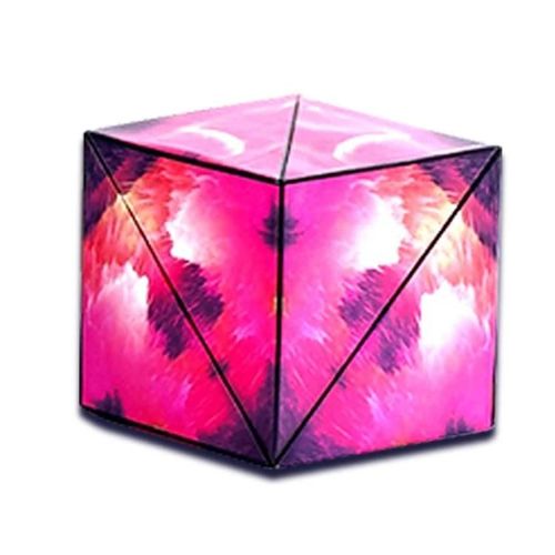 Cube Magique Alien Magnétique 3d-Jouet Logique Éducatif Pour Enfants (Rouge Flamme) Rouge Flamme
