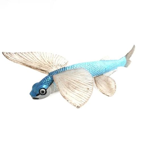Ornements de modèle de poisson volant-3 PCS simulation Décor d'animaux marins