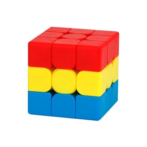 Solid Color Puzzle Magic Cube Toy-2 PCS Early Education Set by