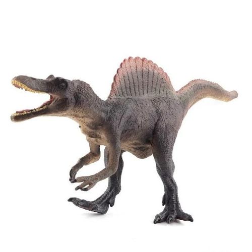 Modèle de jouet dinosaure-Figurine de simulation statique de spinosaure gris