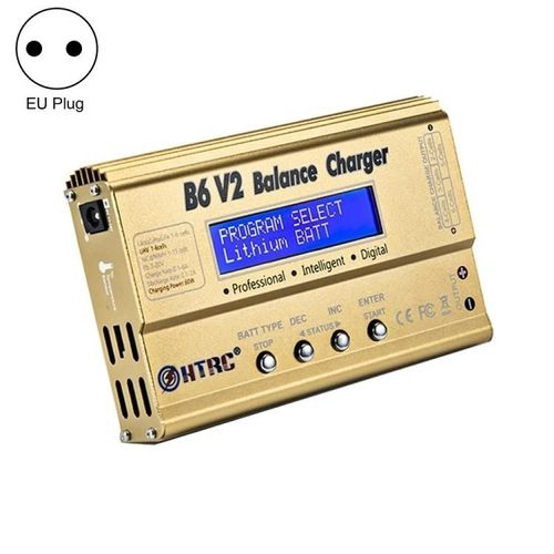 Maquette de chargeur d'avion-Chargeur Smart Balance,HTRC B6 V2,prise UE