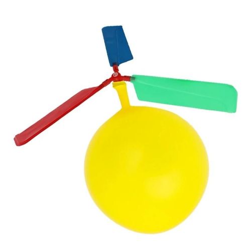 Fait maison Hélice Ballon Hélicoptère Élèves Manuel DIY Science Technologie Invention Jouet DIY Hélice Ballon Hélicoptère