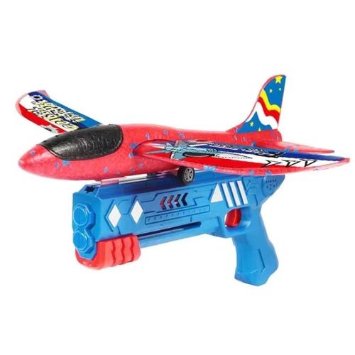 Avion Catapulte Launcher en mousse-Modèle planeur bleu par