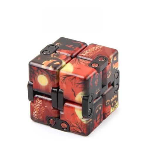 Magic Cube doigt jouet-3 PCS thème Halloween Pliage infini-
