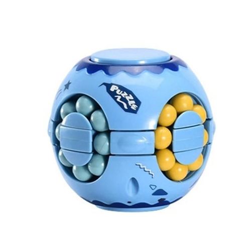 Jouet Magic Cube-3 PCS Finger Spinning Top pour enfants-Bleu Indigo Bleu Indigo