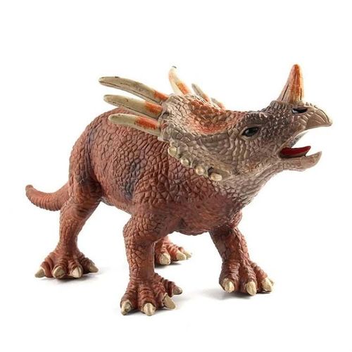 Modèle de jouet dinosaure-Styracosaurus Simulation statique Figurine animale
