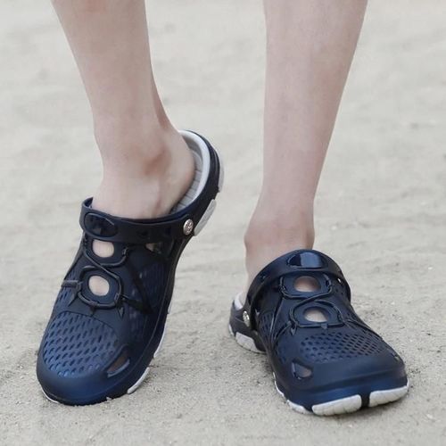 Sandales De Plage Pour Hommes-Pantoufles D'été Décontractées,Taille Tendance 45 |