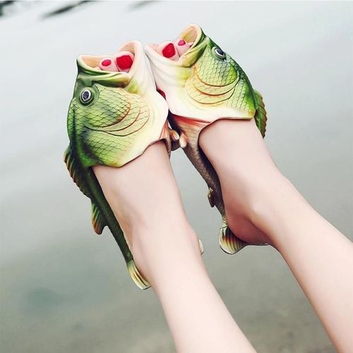 Sandales De Plage D'été Eva Style Poisson-Pantoufles De Poisson Pour Hommes,Taille 40