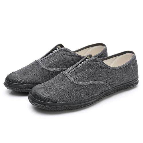 Mocassins Pour Hommes-Chaussures Décontractées À Semelle En Caoutchouc Respirante,Résistantes À L'usure,,Taille 44,Gris 2001 Gris,44
