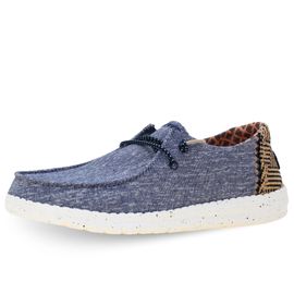Chaussures Bateau Wendy Chambray Woven 40059s4mg Bleu