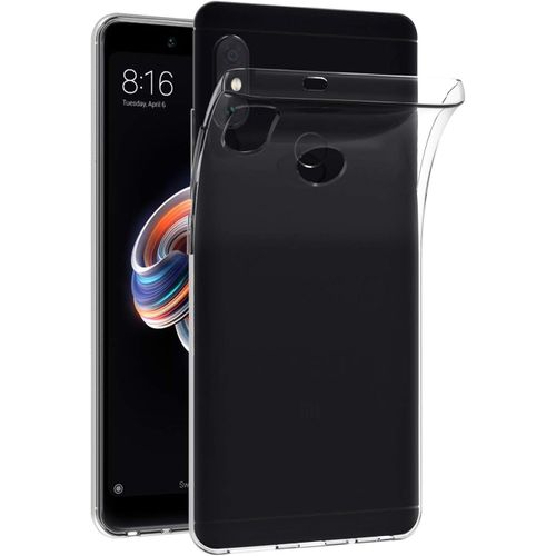 Coque Xiaomi Redmi Note 5 Pro 5.99"" Transparente Souple Silicone Étui Protection Bumper Housse Clair Doux Tpu Gel Case Cover Pour Xiaomi Redmi Note 5 Pro 5.99