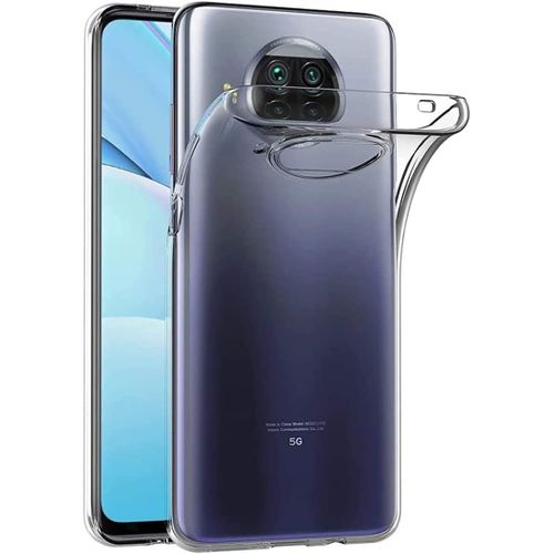 Accessoire Xiaomi Mi 10t Lite, Coque De Téléphone, Couleur Transparente, Ultra Légère, En Silicone Souple-Prémium