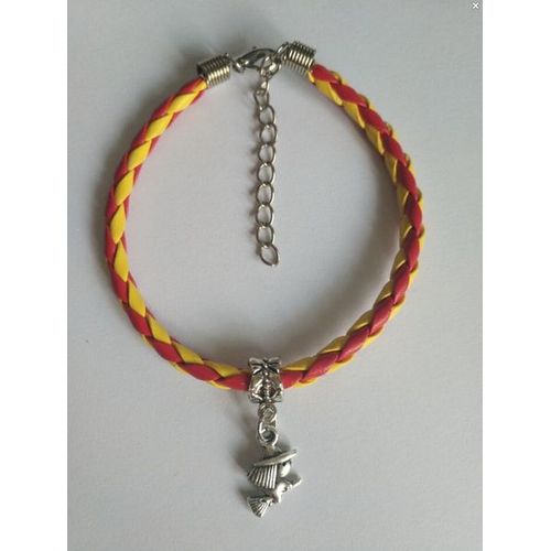 Bracelet En Cuir Tressé Pour Femme, Gant De Baseball, Breloque, Multicolore, 100 Pièces