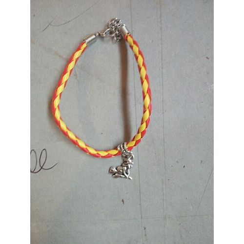 Bracelet En Cuir Tressé Pour Femme, Gant De Baseball, Breloque, Multicolore, 100 Pièces
