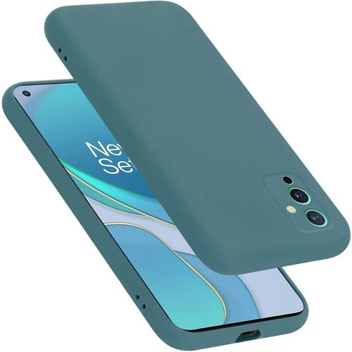 Coque Compatible Avec Oneplus 9 En Liquid Green - Housse De Protection En Silicone Tpu Flexible