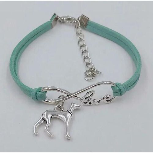 Extron Love Lucky 8 Bracelet Large Greyhound Charm, Bracelets Simples Pour Hommes Et Femmes, Bijoux Cadeau, 14 Couleurs, 1pc