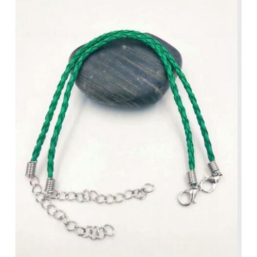 Bracelet En Cuir Tressé Multicolore Pour Hommes Et Femmes, Fermoir À Homard, Nouvelle Mode, Pour La Fabrication De Bijoux