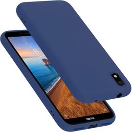 Coque Pour Xiaomi Redmi 7a En Liquid Blue - Housse Protection Souple En Silicone Tpu Avec Anti-Choc Et Anti-Rayures - Ultra Slim Fin Gel Case Cover Bumper