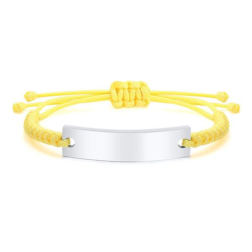 Vnox-Bracelets D'identification De Bébé Gravés Personnalisés Pour Filles Et Garçons, Bracelet En Ultressée, Bracelet En Acier Inoxydable, Longueur Réglable, Cadeau Personnalisé