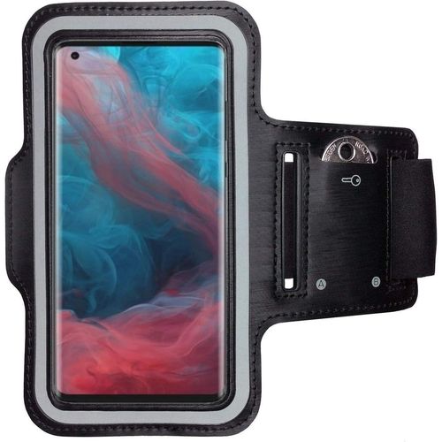 Brassard De Sport Pour Motorola Edge Plus Brassard Pour Smartphone Accessoire De Sport Avec Poche Pour Les Clés Edge Plus Accessoire Sport Brassard Téléphone Portable Noir