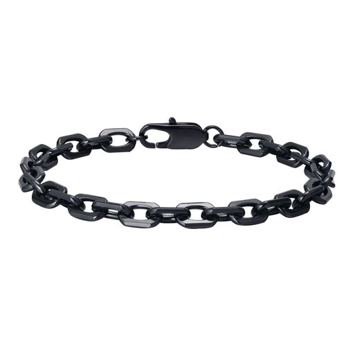 Vnox-Bracelet À Maillons En Acier Inoxydable Pour Homme, Bijou Vintage, Style Punk Rock, Avec Câble De 6.5mm