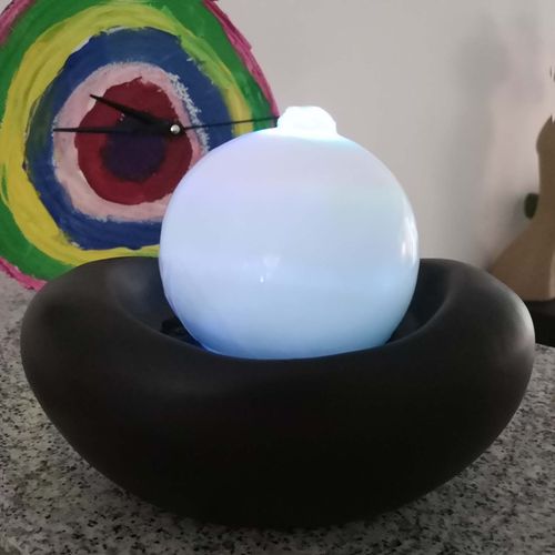 Fontaine en céramique avec LED Beye
