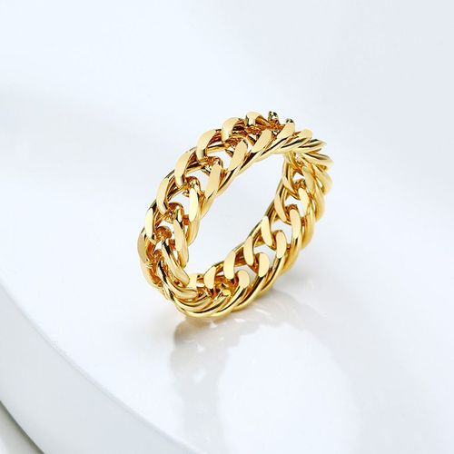 Vnox-Bague Cubaine Jowomen En, 3/6/7/14mm, En Acier Inoxydable, Bracelet De Mariage En Métal, Chic, Punk, Gothique, Gourmette Mécanique, Bijoux De Doigt