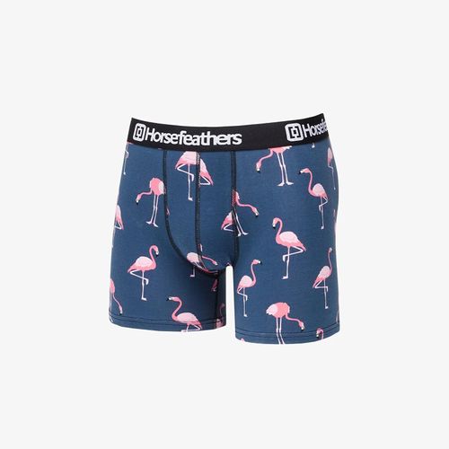 Sidney Boxer Shorts Blue/ Flamingos Print Xxl