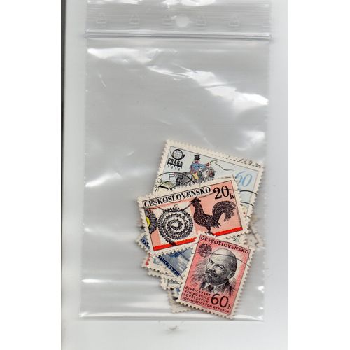 Tchécoslovaquie- Lot De 50 Timbres Oblitérés Divers- Tous Différents