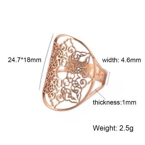 Unift Bague Filiforme Flocon De Neige Pour Hommes Et Femmes, Anneau En Acier Inoxydable Réglable, Vintage, Bijoux De Déclaration, Cadeau De Fête