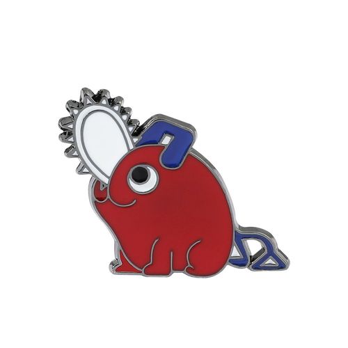 Badge De Tronçonneuse En Métal Pour Homme, Badge De Cosplay, Pochita, Collection Souvenir, Broches, Accessoires, Cadeaux, Bijoux
