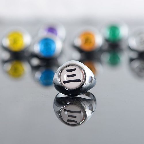 Ensemble De Matiques Anime Ninja Cosplay Pour Hommes Et Femmes, Bague Nuage Rouge, Accessoires De Bijoux De Doigt En Métal, Jouet Cadeau Cool Pour Meilleur Ami, Enfant