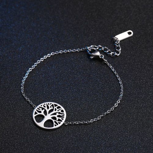 Unift-Bracelet À Breloques En Acier Inoxydable Pour Hommes Et Femmes, Carte Globale, Pluie, Croix, C¿Ur, Menottes, Avion, Bijoux, Cadeau De Navire Chia