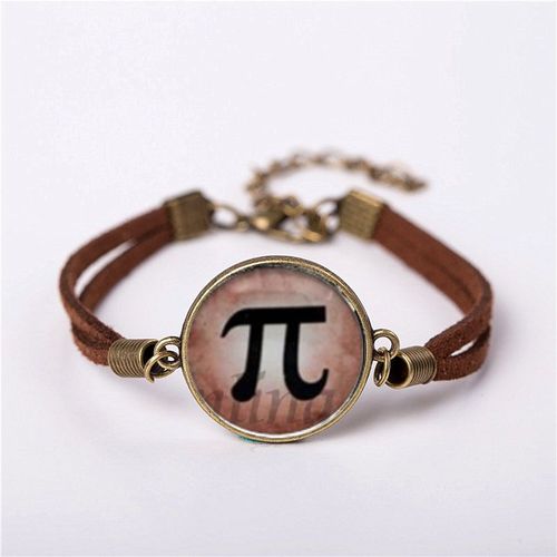 Bracelet Pour Enseignant En Maths, Bijou Steampunk Vert Bleu E, Vintage, En Laiton, Pour Hommes Et Femmes, Cadeau Pour Ami, Nouveau