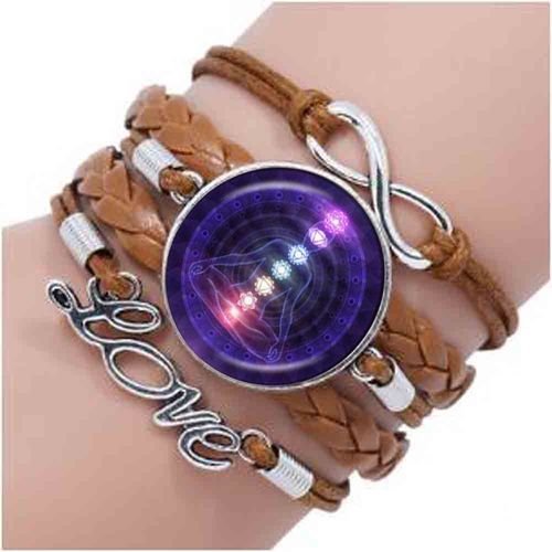 Bracelet Bouddha Doré En Verre, Bijoux Bouddhistes, Amulette Spirituelle, Pour La Danse De La Destruction, Seigneur Shiva, Tendance
