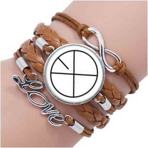 Pendentif Exo Ras Du Cou En Acier, Bracelet À Fleurs, Breloques Pour Femmes, Accessoires De Robe, Bijoux Tendance