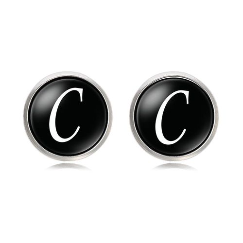 Qiyufang ? Boutons De Manchette Cabochon En Verre Pour Hommes, Boutons De Manchette En Cuivre, Nouvelle Collection