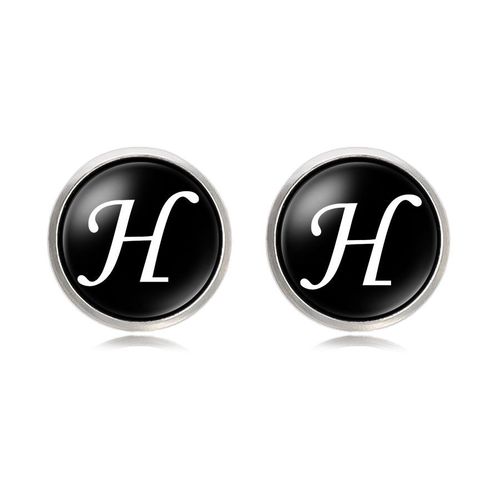 Qiyufang ? Boutons De Manchette Cabochon En Verre Pour Hommes, Boutons De Manchette En Cuivre, Nouvelle Collection