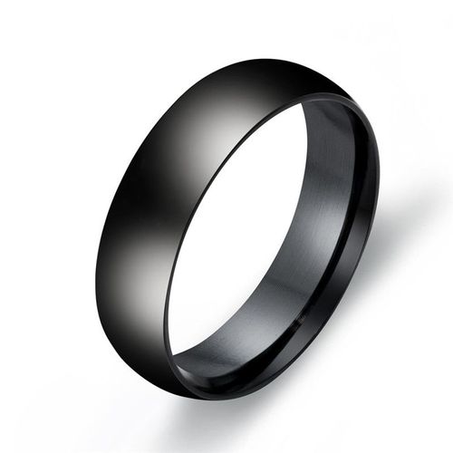 Bague De Mariage Classique Pour Hommes Et Femmes, Couleur Or/Bleu/Acier Inoxydable, Taille Américaine, 6mm/ 8mm