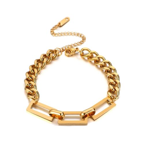 Bracelets À Breloques En Acier Inoxydable Pour Hommes Et Femmes, Bijoux Réglables Minimalistes Cubains, Nouveau Document Chimgold, Hip Hop, Cuba Jocharm