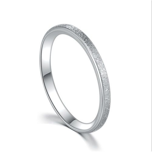 Bagues Simples En Acier Inoxydable Pour Femmes, Bijoux De Doigt De Document En Or Rose, Cadeau Pour Fille, 2 Mm De Largeur, Mode
