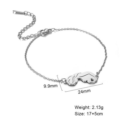 Unift Bracelet Avec Lettres Pour Maman Et Fils, Chaîne En Acier Inoxydable, À La Mode, Pour Maman, Fille, Famille, Amour, Bijoux, Cadeau Pour Mère
