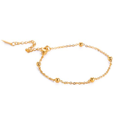 Wicca-Bracelet À Nministériels D De Sorcière Vintage Pour Femme, Croix De Jésus, Hindou Om Yoga, Acier Inoxydable, Double Couche, Perle Jojewelry