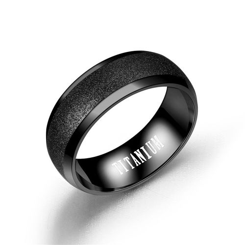 Bague En Acier Inoxydable Pour Homme Et Femme, Bijou De Mariage, Breloque Givrée, Qualité Supérieure, Ne Se Décolore Jamais, 316l