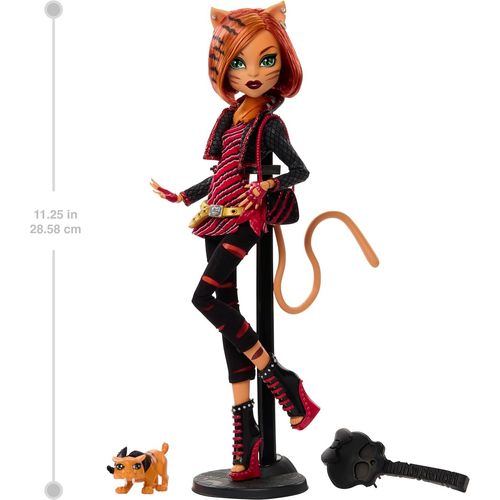 Monster High - Boo-Riginal Creeproduction Poupée Toralei Avec Animal De Compagnie