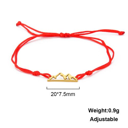 Unift Chat Chien Ours Patte Charme Chanceux Chaîne Bracelet Rouge Corde Bracelets Pour Femmes Hommes Couples À La Main 2023 Tendance Bijoux De Mode