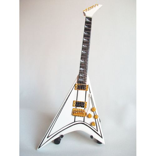 Guitare Miniature Flying V Jackson Rr3 De Randy Rhoads