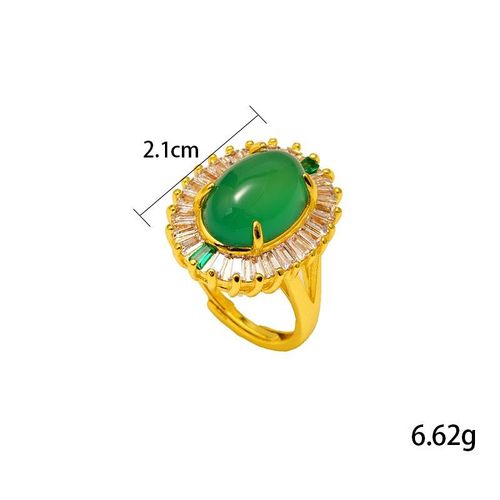 Bague Ethnique Vintage Narpour Femme, Pierre Naturelle Verte Délicate, Cristal Blanc, Matiques De Mariée, Bijoux De Mariage